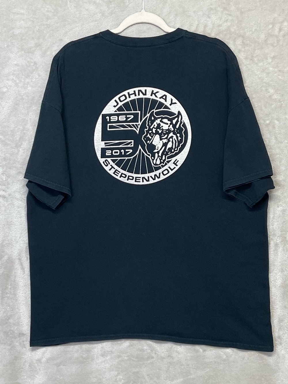 John Kay Steppenwolf Black Concert T-Shirt Men’s XXL